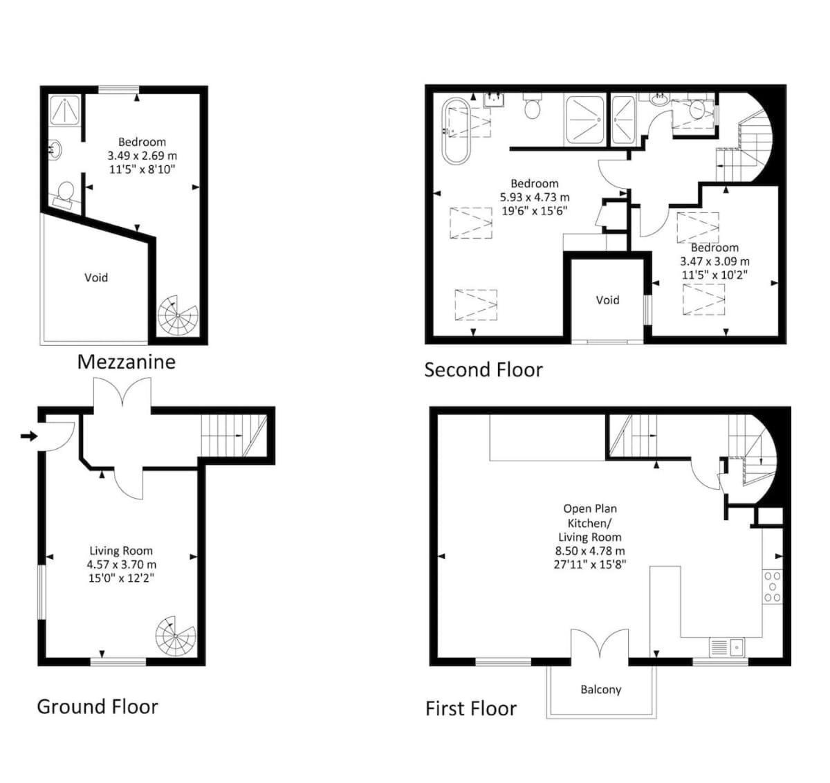 Converted Factory Loft Apartment Bristol Exterior photo